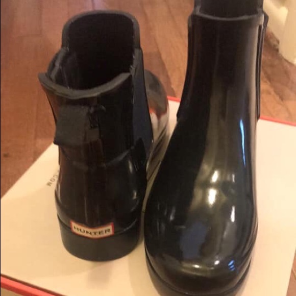 Hunter Chelsea rain boots sz 7 - Picture 1 of 1
